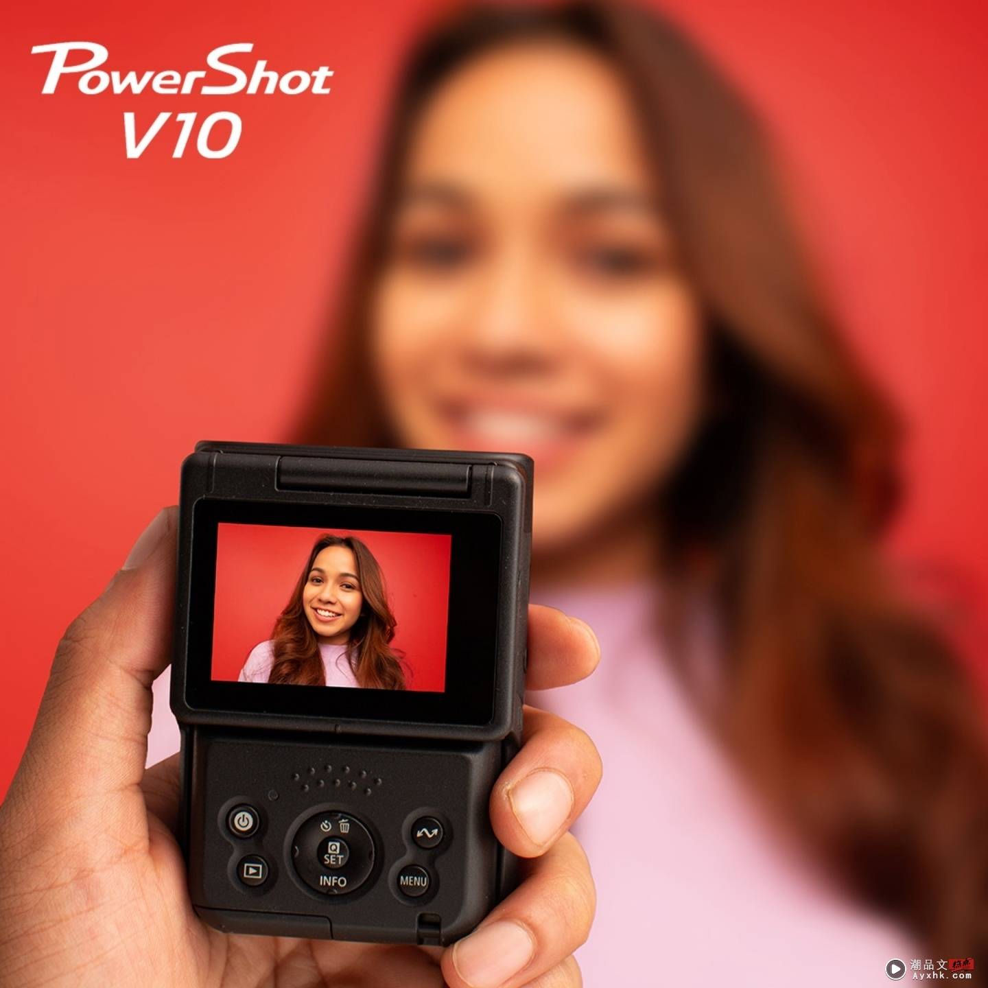 Canon 推出专攻新锐 Vlogger 市场的影音相机 PowerShot V10！直横都可以一手处理 数码科技 图3张